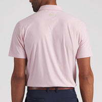 PUMA Golf Shirt - AP Textured Polo - Rose Glow AW26