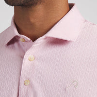 PUMA Golf Shirt - AP Textured Polo - Rose Glow AW26
