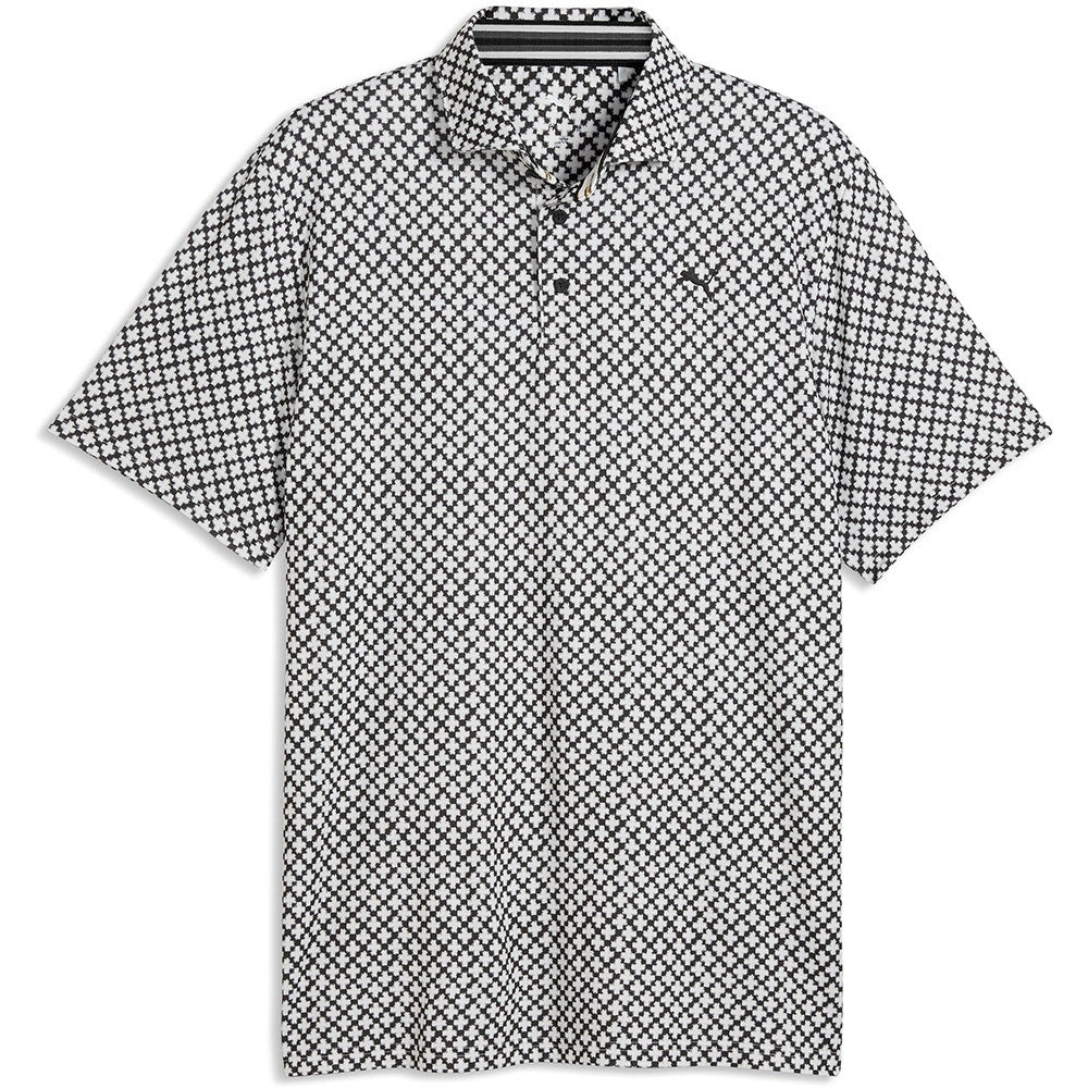 PUMA Golf Shirt - Cloudspun Club Polo - Black AW26