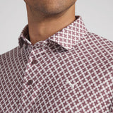 PUMA Golf Shirt - Cloudspun Club Polo - Rich Cocoa AW26