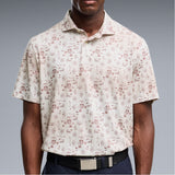 PUMA Golf Shirt - Cloudspun Coastal Claret Polo - Birch AW26