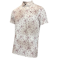 PUMA Golf Shirt - Cloudspun Coastal Claret Polo - Birch AW26