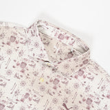 PUMA Golf Shirt - Cloudspun Coastal Claret Polo - Birch AW26