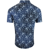PUMA Golf Shirt - Cloudspun Coastal Claret Polo - Deep Navy AW26