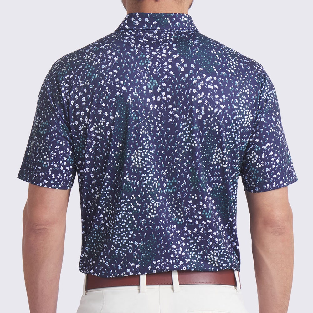 PUMA Golf Shirt - Cloudspun Garden Polo - Deep Navy AW25