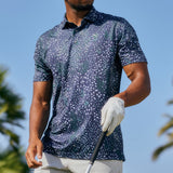 PUMA Golf Shirt - Cloudspun Garden Polo - Deep Navy AW25