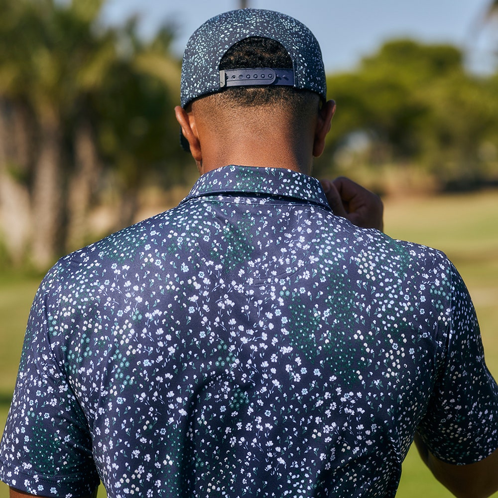 PUMA Golf Shirt - Cloudspun Garden Polo - Deep Navy AW25