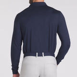 PUMA Golf Shirt - Cloudspun LS Midweight Polo - Deep Navy AW25
