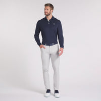 PUMA Golf Shirt - Cloudspun LS Midweight Polo - Deep Navy AW25