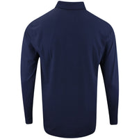 PUMA Golf Shirt - Cloudspun LS Midweight Polo - Deep Navy AW25