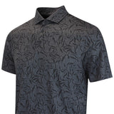PUMA Golf Shirt - Cloudspun Marine Botanical Polo - Black AW26