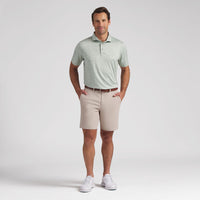 PUMA Golf Shirt - Cloudspun Marine Botanical Polo - Soft Grass AW26