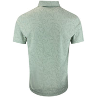 PUMA Golf Shirt - Cloudspun Marine Botanical Polo - Soft Grass AW26