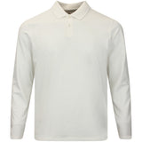 PUMA Golf Shirt - Cloudspun Midweight LS Polo - Warm White AW26