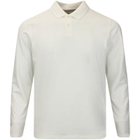 PUMA Golf Shirt - Cloudspun Midweight LS Polo - Warm White AW26
