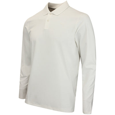 PUMA Golf Shirt - Cloudspun Midweight LS Polo - Warm White AW26