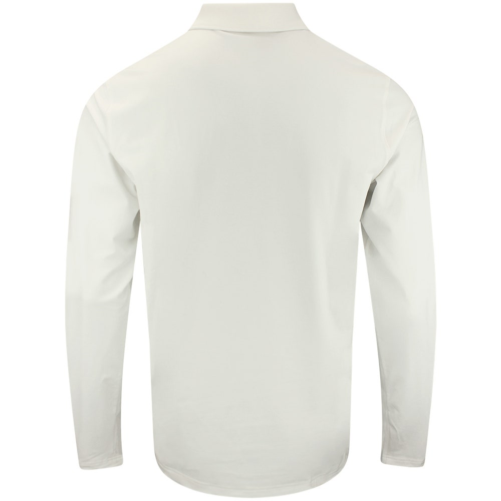 PUMA Golf Shirt - Cloudspun Midweight LS Polo - Warm White AW26