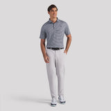 PUMA Golf Shirt - Cloudspun Mono Check Polo - Deep Navy SS26