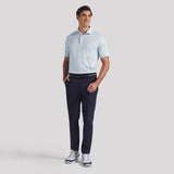 PUMA Golf Shirt - Cloudspun Mono Check Polo - Team Light Blue SS26
