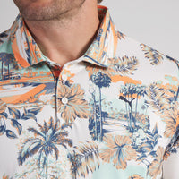 PUMA Golf Shirt - Cloudspun Palm Polo - Warm White SS26