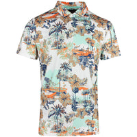 PUMA Golf Shirt - Cloudspun Palm Polo - Warm White SS26