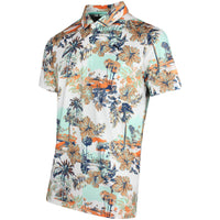 PUMA Golf Shirt - Cloudspun Palm Polo - Warm White SS26