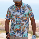 PUMA Golf Shirt - Cloudspun Palm Polo - Warm White SS26