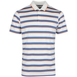 PUMA Golf Shirt - Cloudspun Stripe Polo - Dark Indigo SS26