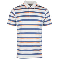 PUMA Golf Shirt - Cloudspun Stripe Polo - Dark Indigo SS26