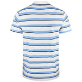 PUMA Golf Shirt - Cloudspun Stripe Polo - Team Light Blue SS26