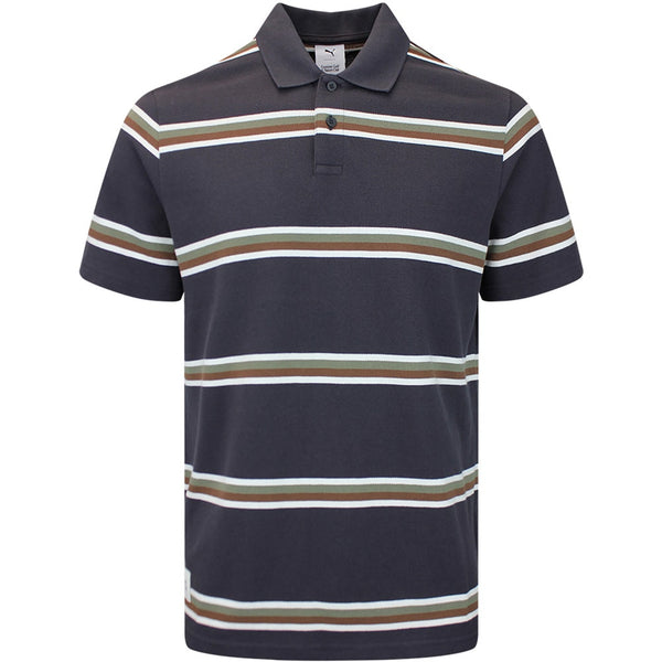 PUMA Golf Shirt - GGNC Polo - Flat Dark Grey SS26