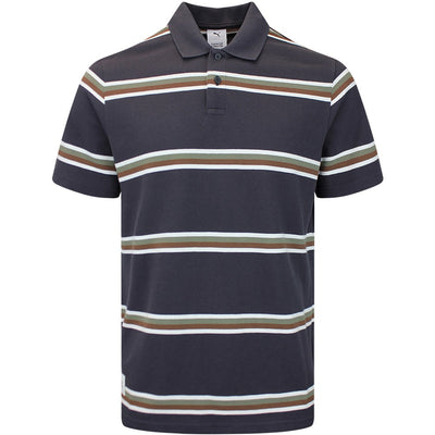 PUMA Golf Shirt - GGNC Polo - Flat Dark Grey SS26