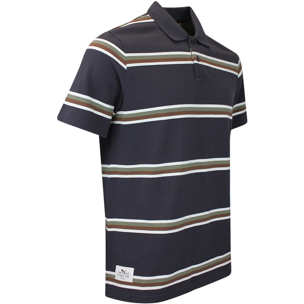 PUMA Golf Shirt - GGNC Polo - Flat Dark Grey SS26