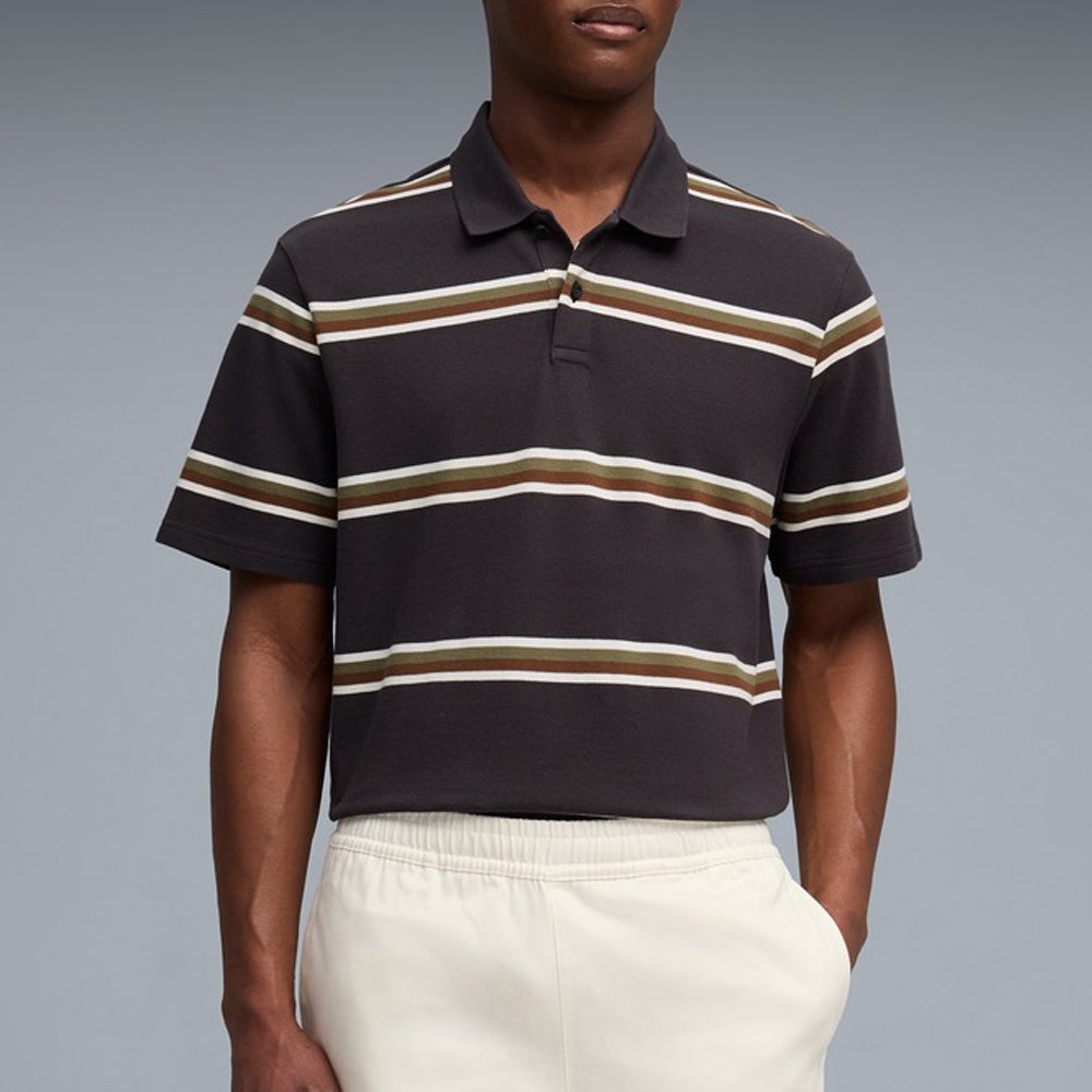 PUMA Golf Shirt - GGNC Polo - Flat Dark Grey SS26