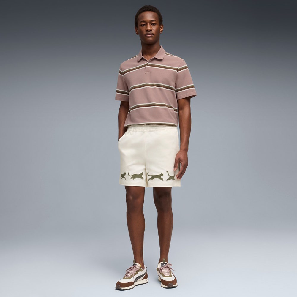 PUMA Golf Shirt - GGNC Polo - Sandstone SS26