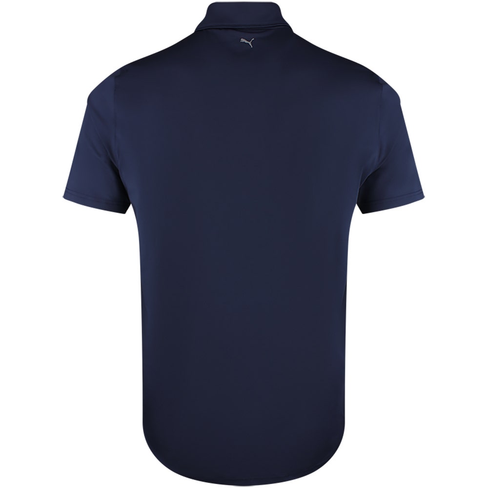 PUMA Golf Shirt - Mattr Brigade 2.0 TOUR Logo Polo - Deep Navy SS26