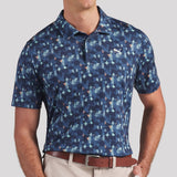 PUMA Golf Shirt - Mattr Deco Polo - Deep Navy SS26