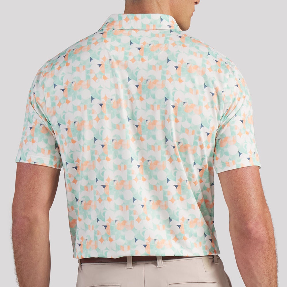 PUMA Golf Shirt - Mattr Deco Polo - Warm White SS26