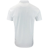 PUMA Golf Shirt - Mattr Houndstooth Polo - White Glow AW25