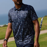 PUMA Golf Shirt - Mattr Lighthouse Polo - Deep Navy SS26