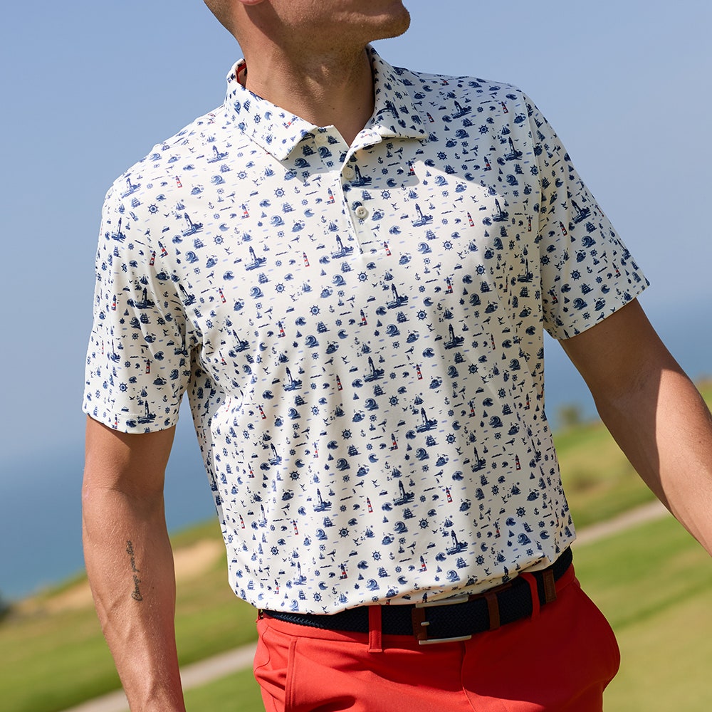 PUMA Golf Shirt - Mattr Lighthouse Polo - Warm White SS26