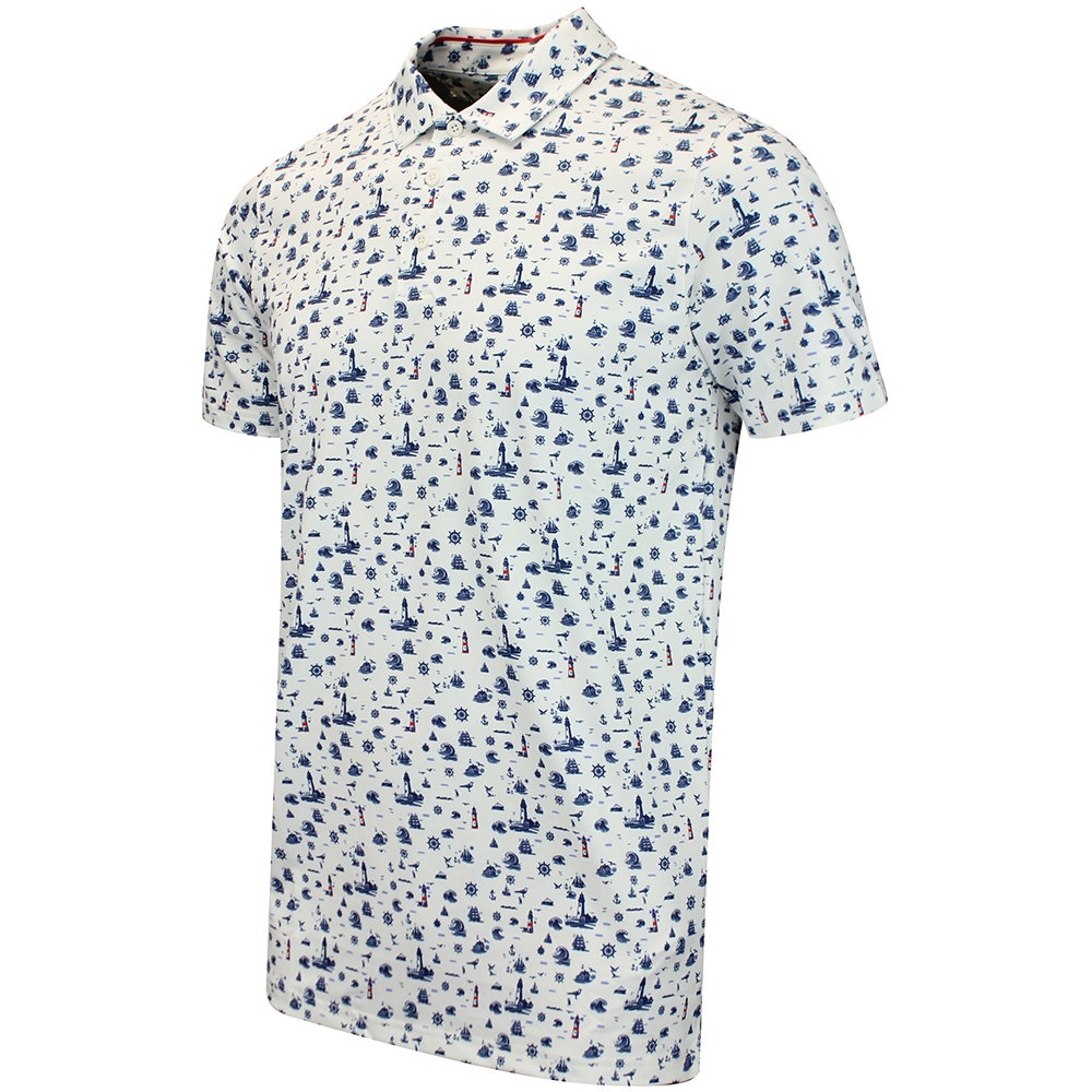 PUMA Golf Shirt - Mattr Lighthouse Polo - Warm White SS26