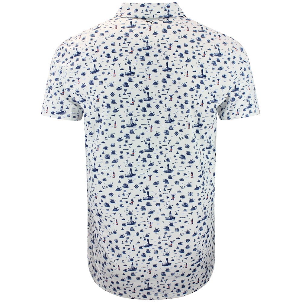 PUMA Golf Shirt - Mattr Lighthouse Polo - Warm White SS26