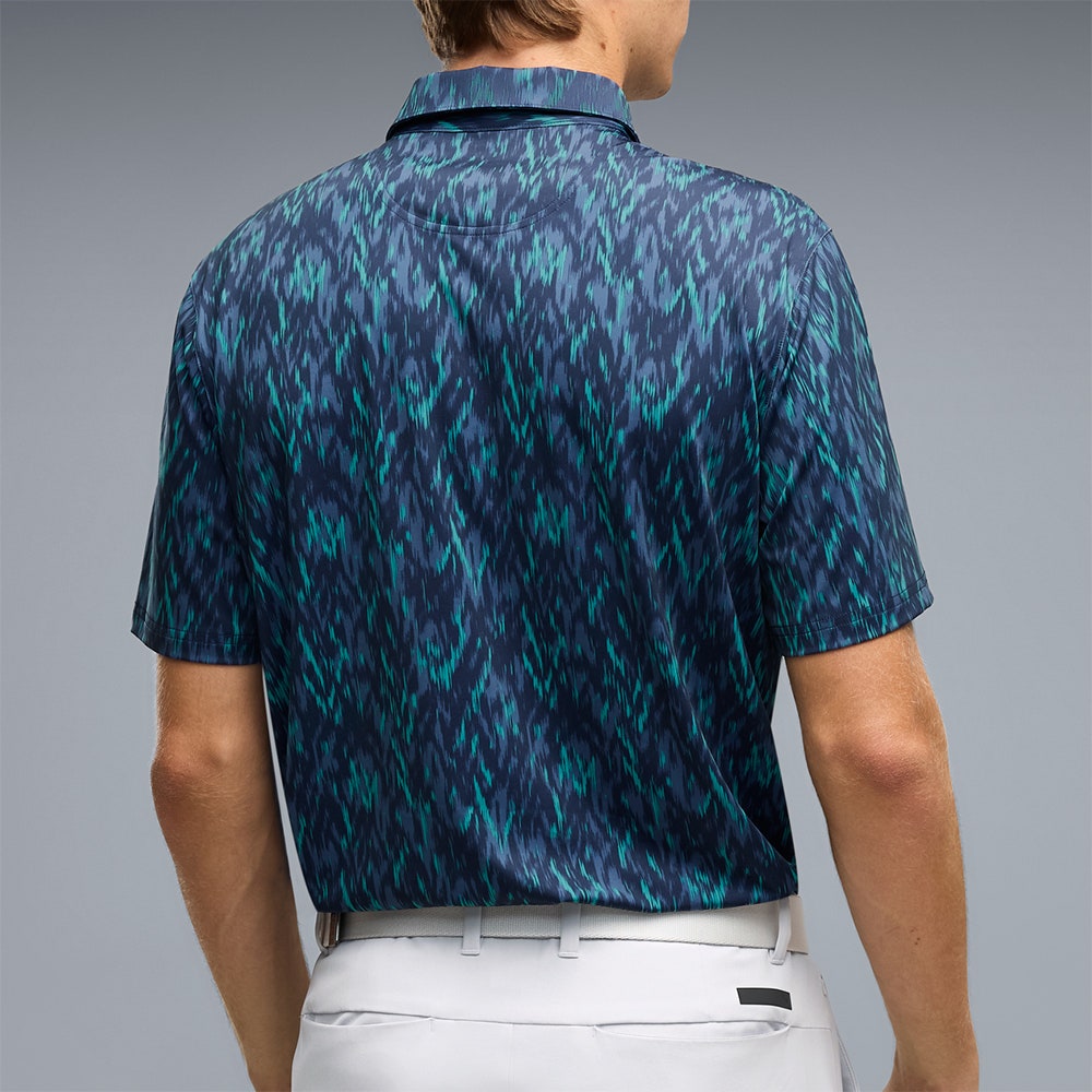 PUMA Golf Shirt - MATTR Northern Lights Polo - Deep Navy AW26