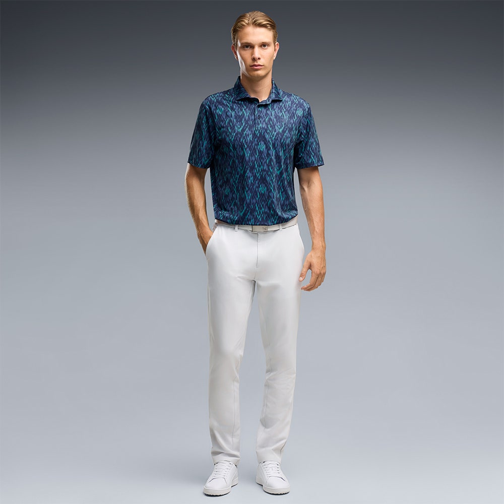 PUMA Golf Shirt - MATTR Northern Lights Polo - Deep Navy AW26