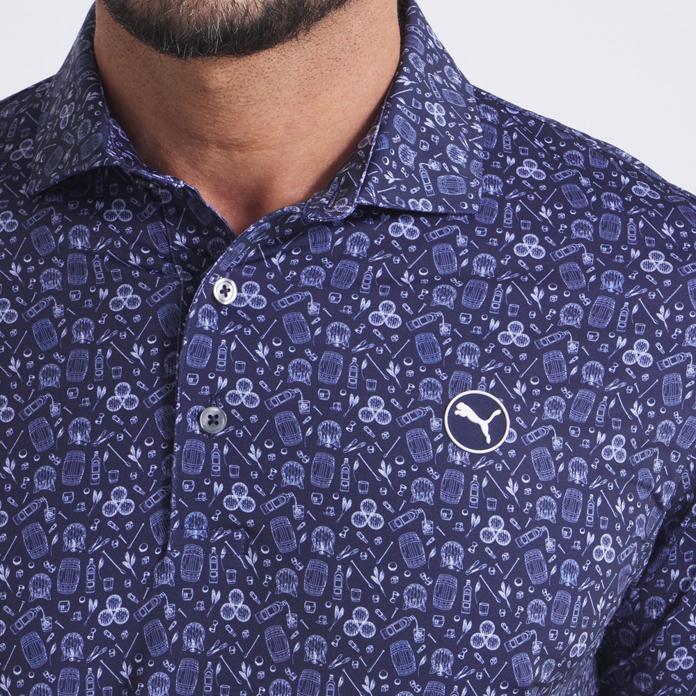PUMA Golf Shirt - Mattr Port Polo - Deep Navy AW25