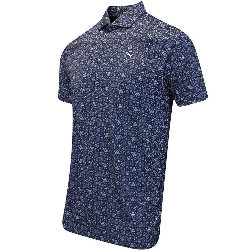 PUMA Golf Shirt - Mattr Port Polo - Deep Navy AW25