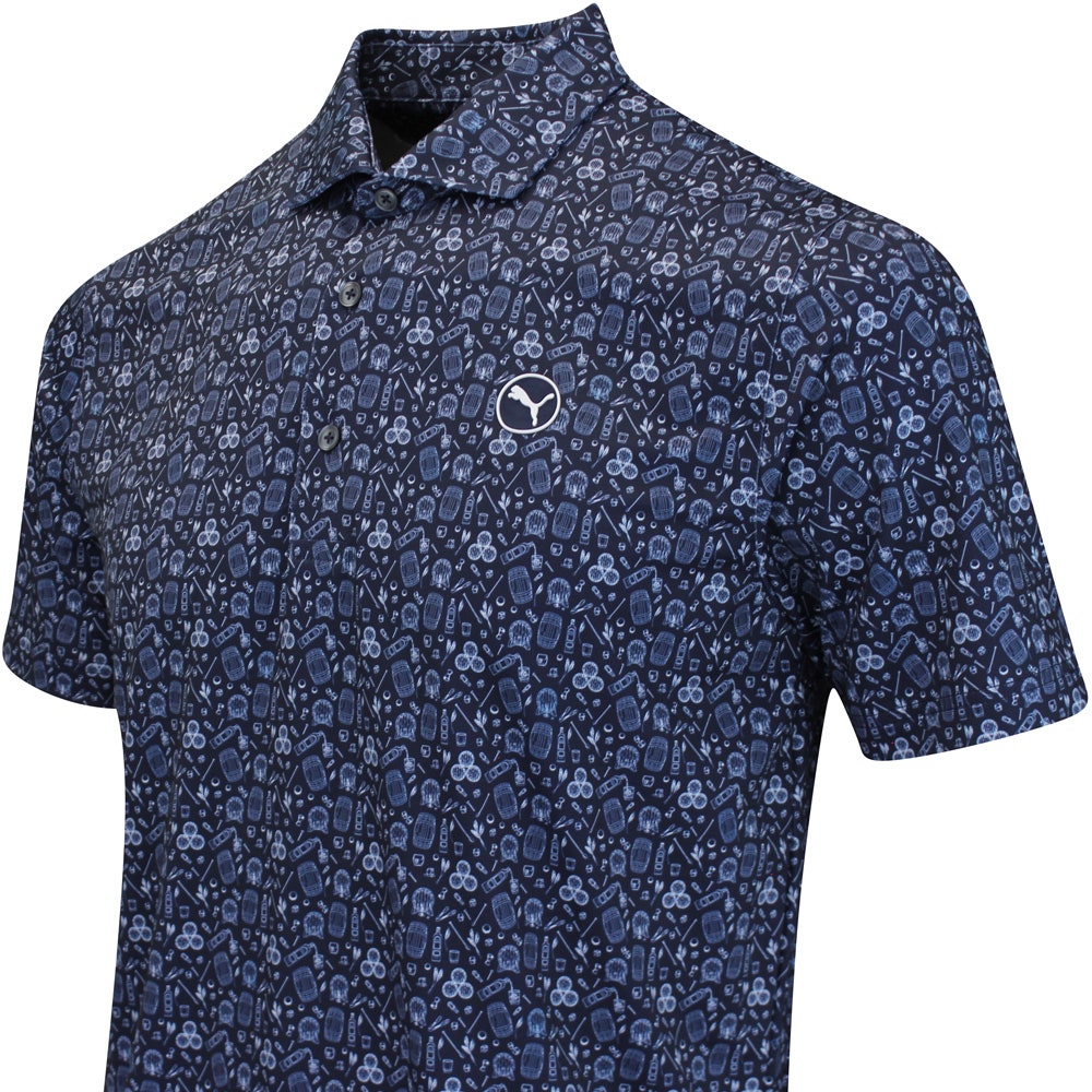 PUMA Golf Shirt - Mattr Port Polo - Deep Navy AW25