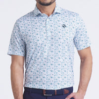 PUMA Golf Shirt - Mattr Port Polo - Green Terrain AW25