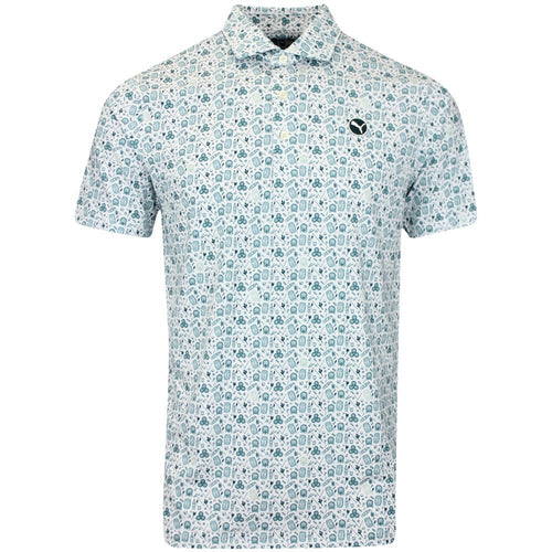 PUMA Golf Shirt - Mattr Port Polo - Green Terrain AW25
